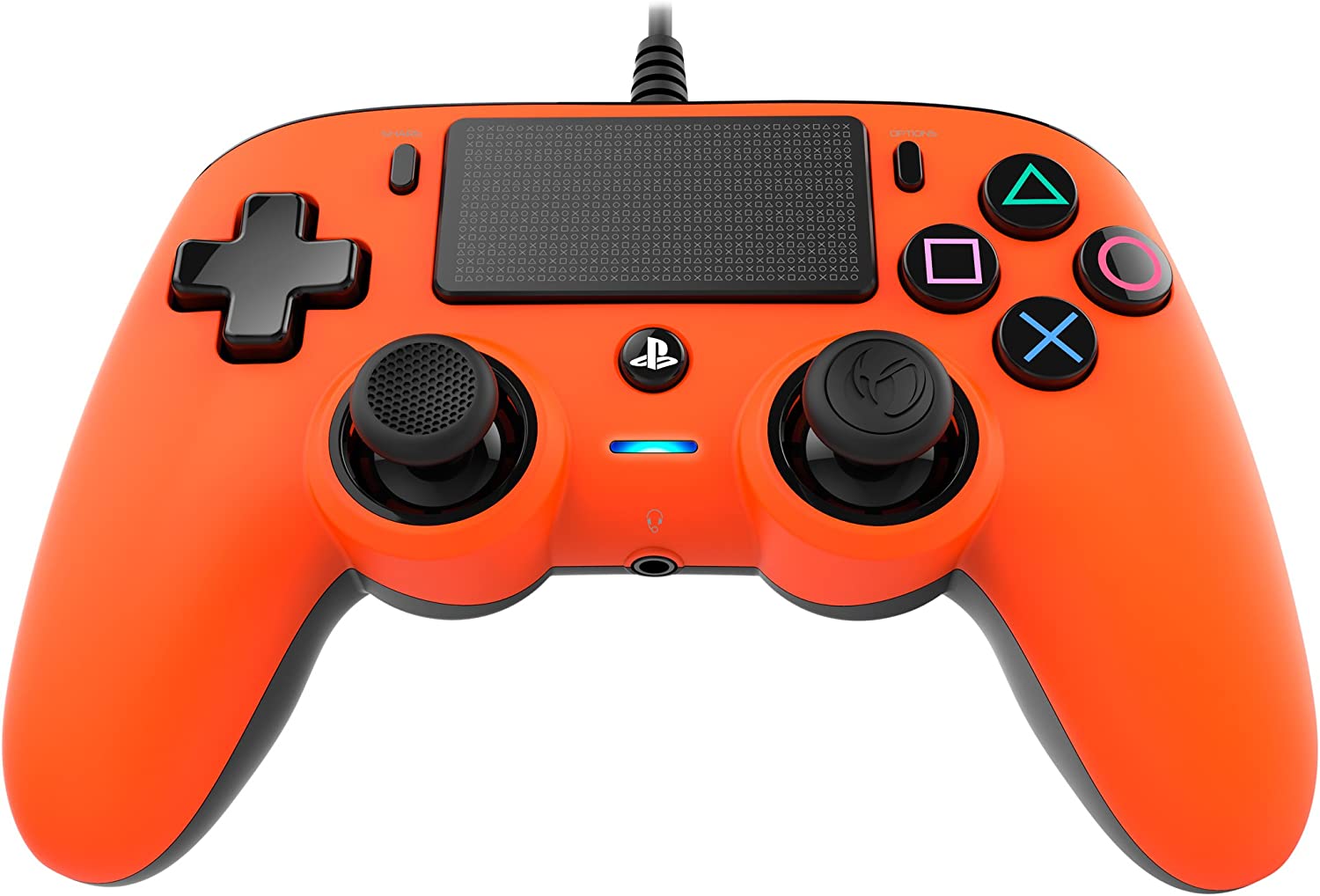 Comando Nacon Compact Wired Orange Official PS4