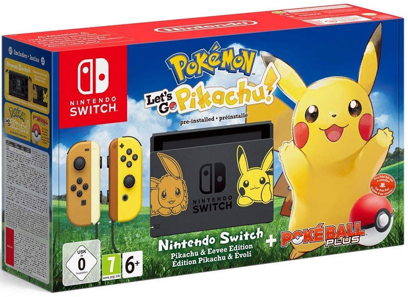 NINTENDO INTERRUTTORE DI POKÉMON: PIKACHU POKEBALL PLUS LTD ED