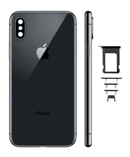 Coperchio Posteriore - iPhone X Grigio Siderale