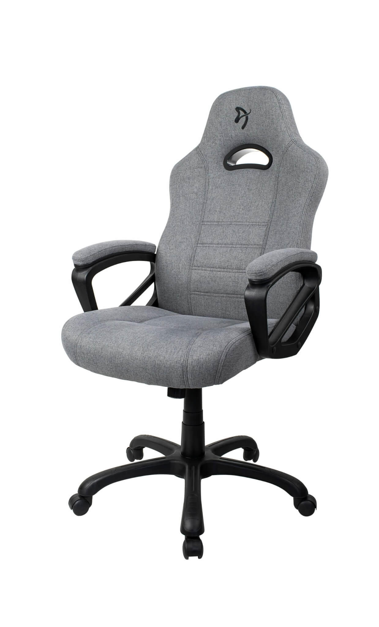 Sedia Gaming Arozzi Enzo Woven Tessuto Grigio 