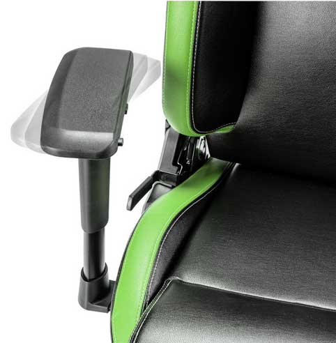 Sparco - Chaise de jeu/bureau Grip (fluo green/black)