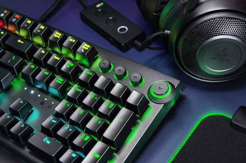 Tastiera Razer Blackwidow Elite Verde Interruttore