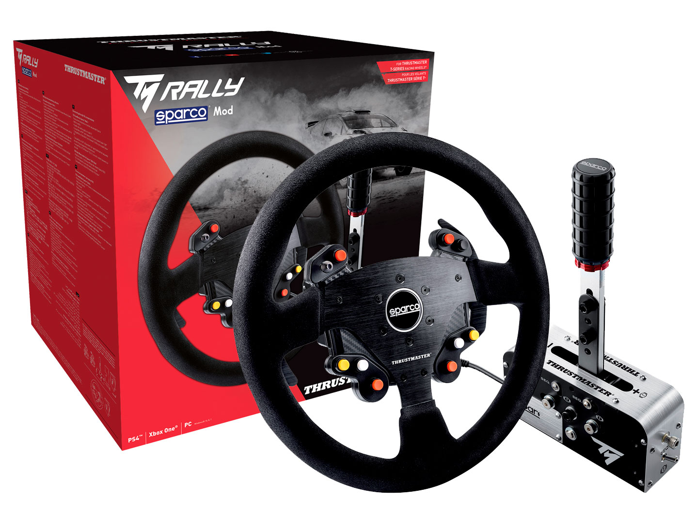 Thrustmaster Sparco Mod Freno A Mano PC/PS4/Xbox One Argento