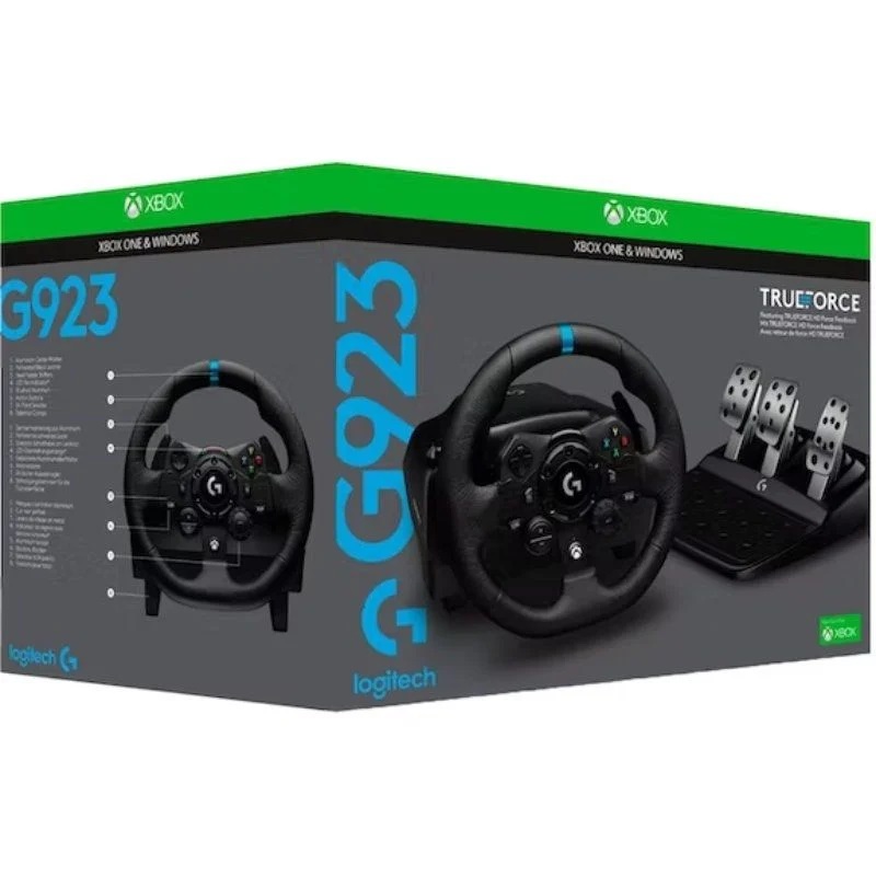 Flyer Logitech G923 TrueForce Xbox One / Xbox Series X/S e PC